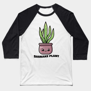 Sssnake Plant Baseball T-Shirt